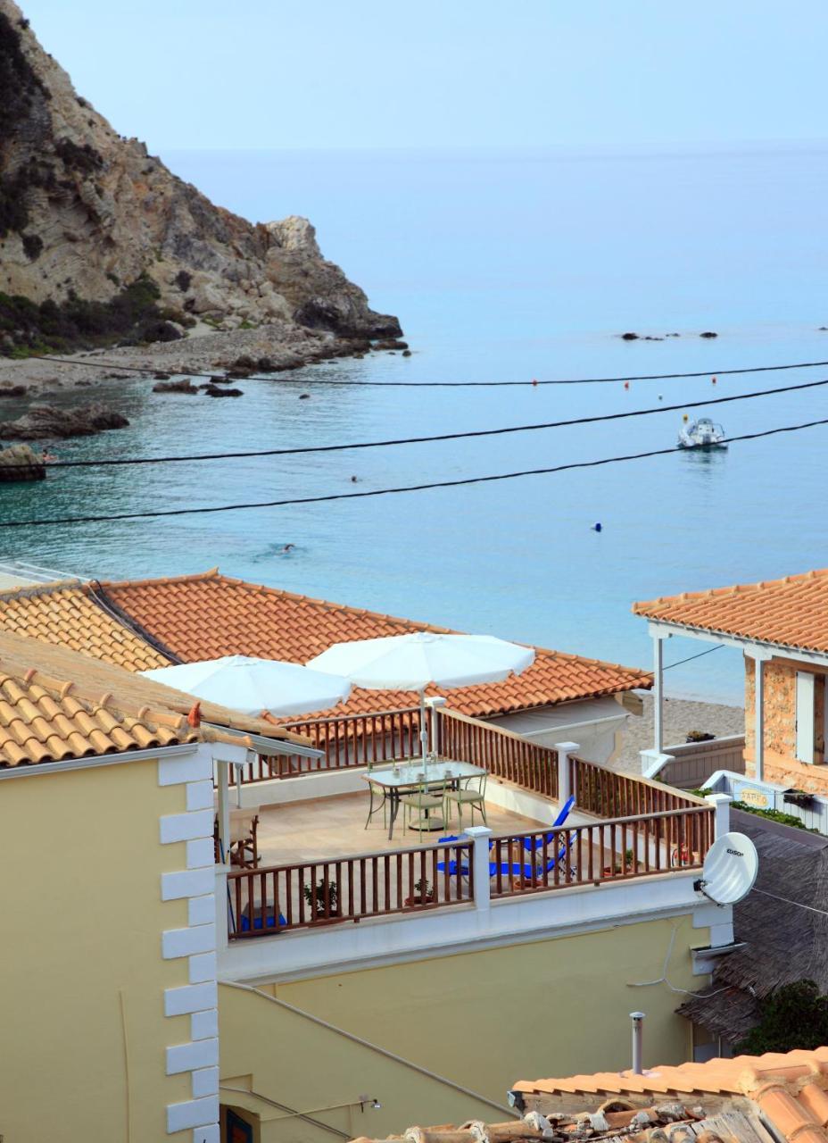 Appartement Lagadi Luxury Sea Side à Áyios Nikítas Extérieur photo
